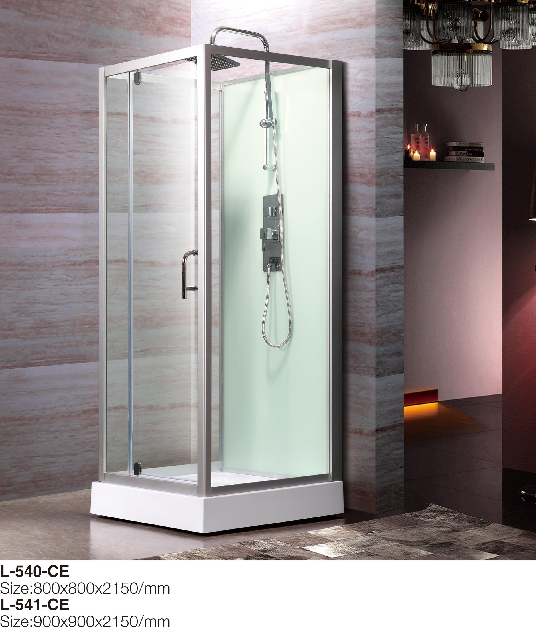 L-540-CE-Best Bathroom Corner Type Shower Cabins With Pivot Door.jpg